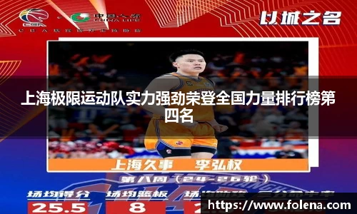 上海极限运动队实力强劲荣登全国力量排行榜第四名